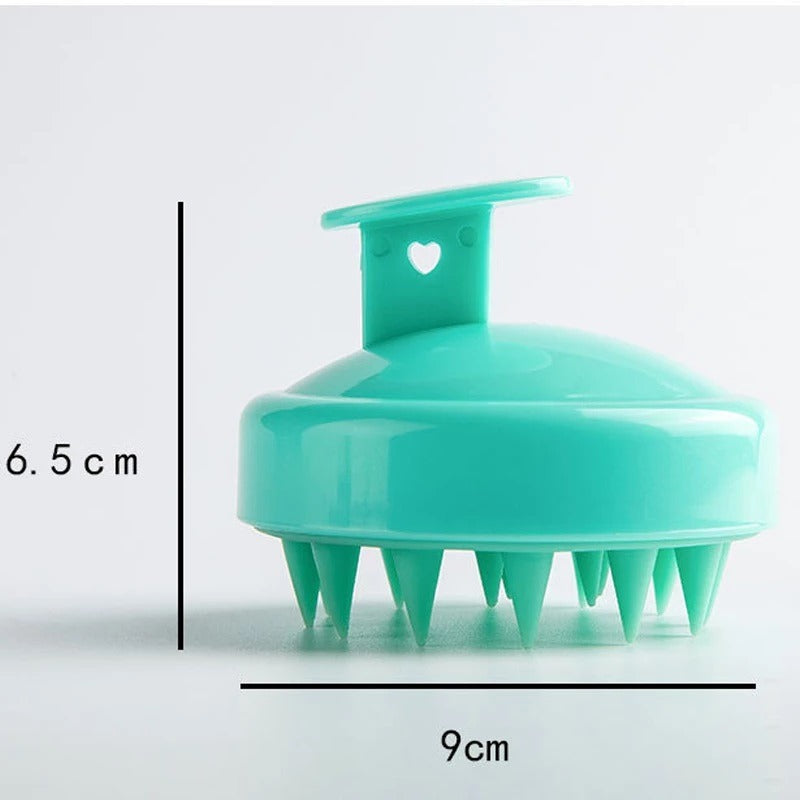 Silicone Shampoo Brush Clean The Scalp Thoroughly Scalp Massage Easy Foam Head Massage Brush Shampoo Brush Bath Comb Care Tool
